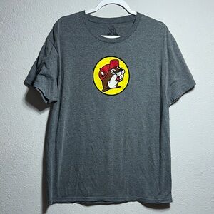 Buc-ee's Men's Short Sleeve Logo T-Shirt - Gray
